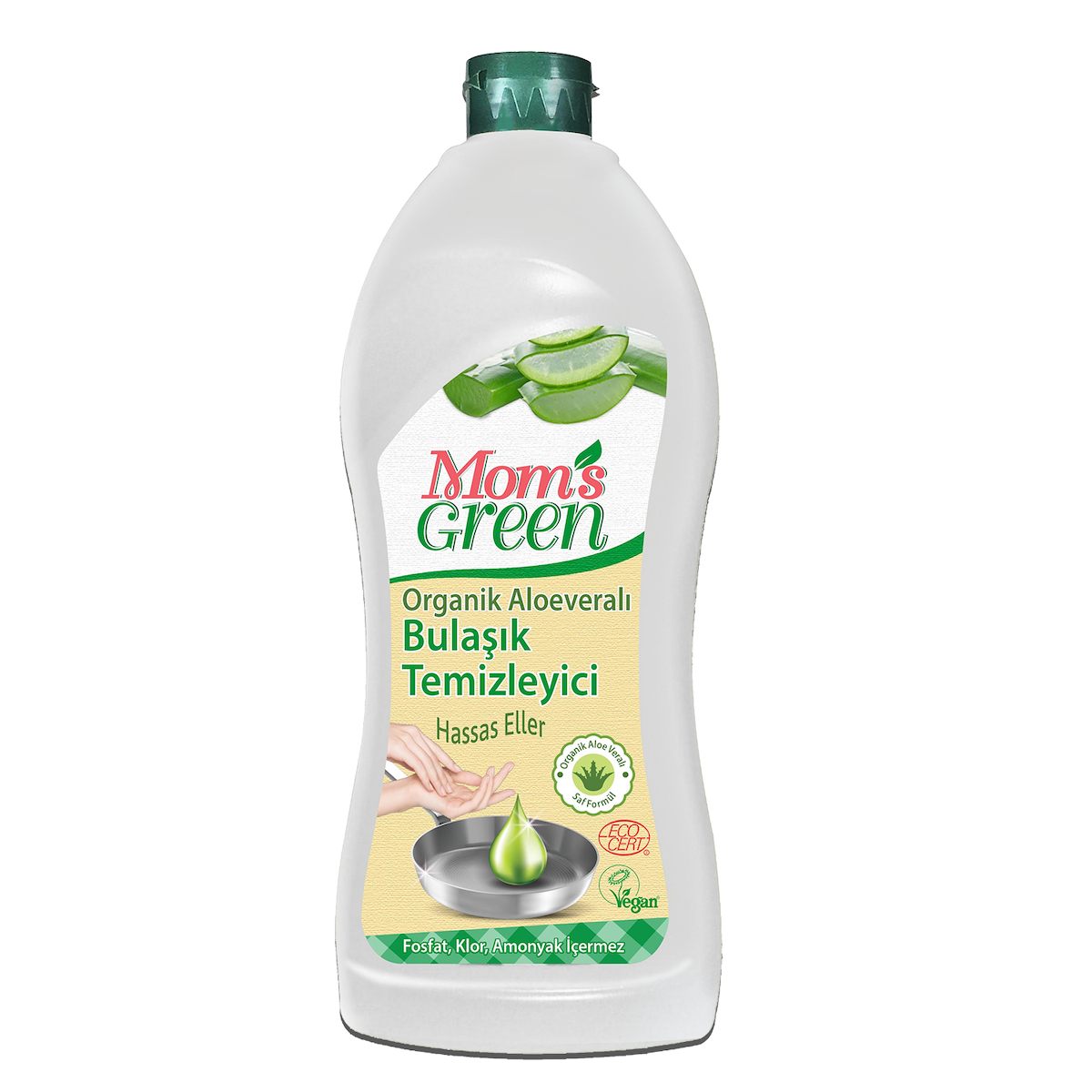 Mom′s Green - Organik Elde Bulaşık Temizleyici Aloe Vera 750 ml