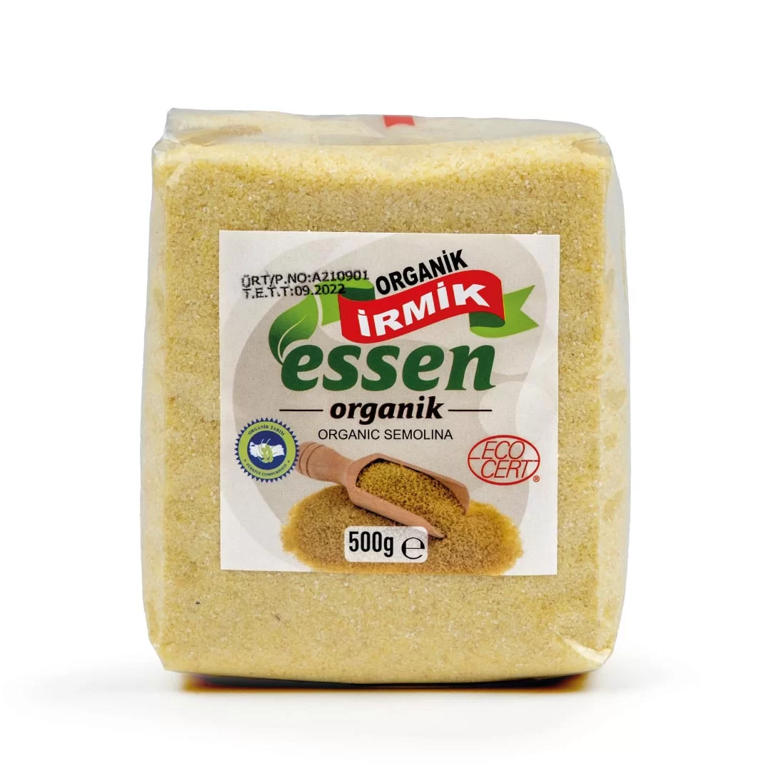 Essen Organik - Organik İrmik 500 gr